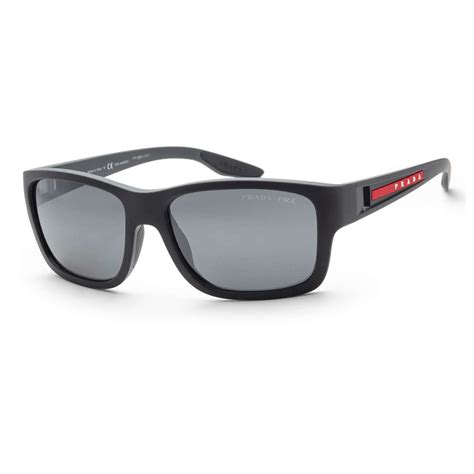 Prada Linea Rossa 59mm Shield Sunglasses .